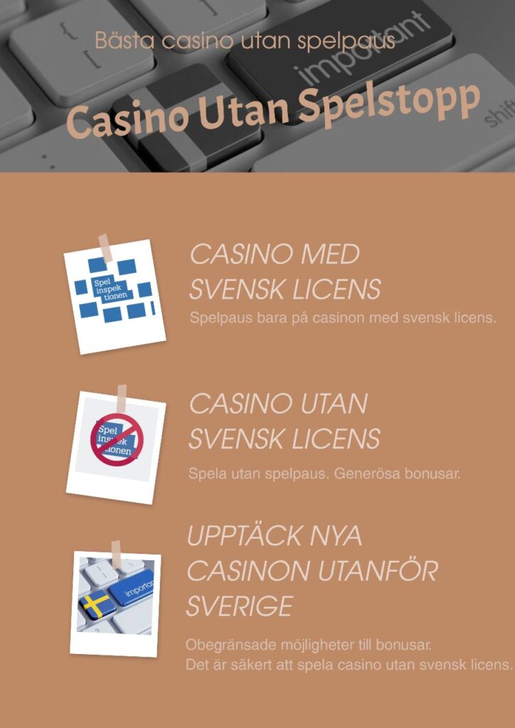 Spela trots spelstopp 4 casino utan spelstopp och utan svensk licens